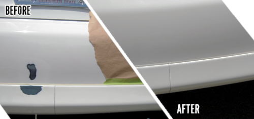 Car Scratch Repair - Before & After Photos