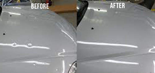 Hail Damage Repair - Before & After Photos